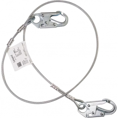 PIP 207NLS-Z7-3FTV, Miller, Lanyard 1/4" Vyl Cov - ANSI Z 7