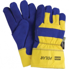 PIP 70-6465NK, North, Glove Blue/Yel Split Polar Men