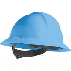 PIP A119R070000, Everest, Hat Saf. Type 2 W.Brim Sky Blue