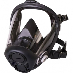 PIP RU65001L, North, Compl.Facepiece,Head Strap,Lrg