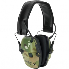 PIP R-02526, Impact Sport, Earmuff,I Sport,Multicam,Green