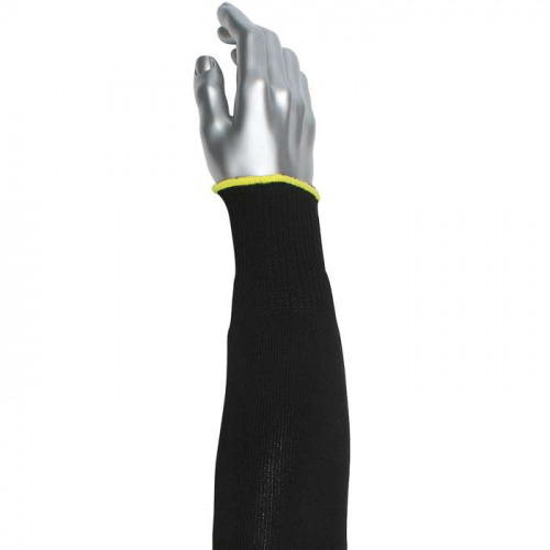 PIP S10HTP-2BK-ES6-22, Kut Gard®, Single-Ply ATA® / High Tenacity Polyester Blended Sleeve, Cut Re