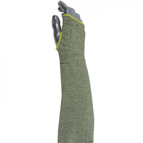 PIP S13ATAFR-2HA-ES6-18T, Kut Gard®, Single-Ply ATA® / Hide-Away™ FR Blended Sleeve with Thumb H