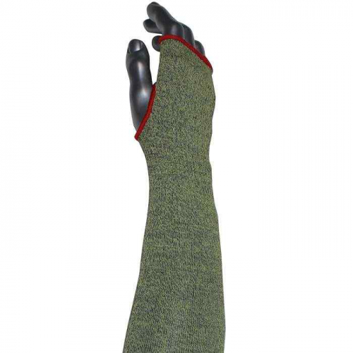 PIP S13ATAFR-4HA-NW-ES6-22T, Kut Gard®, Single-Ply ATA® / Hide-Away™ FR Blended Sleeve with Thum
