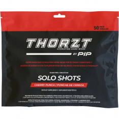 PIP SSSFCP, THORZT™, Sugar Free Solo Shots - Cherry Punch, Hydration, Red, OS