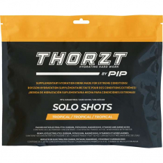 PIP SSSFTR, THORZT™, Sugar Free Solo Shots - Tropical, Hydration, Yellow, OS