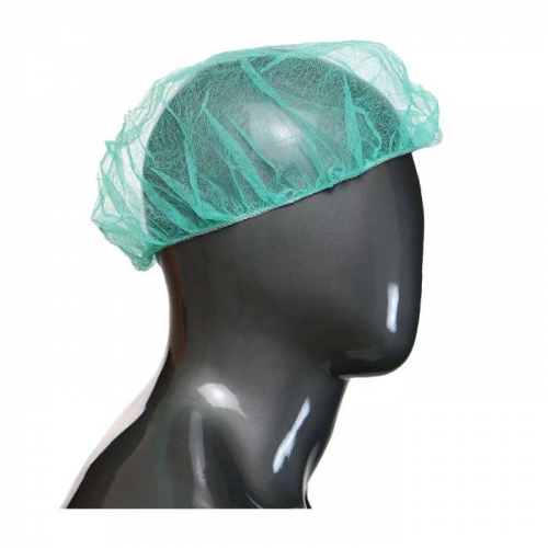 PIP UB-24-1000G, PIP®, SBP Bouffant 9gsm, Disposable Clothing, Green, 24