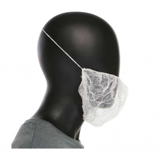 PIP UBC-1000, PIP®, SBP Beard Cover 9 gsm, Disposable Clothing, White, 18