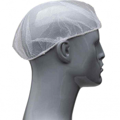 PIP UC-18-1000, PIP®, Nylon Hair Net, Disposable Clothing, White, 18