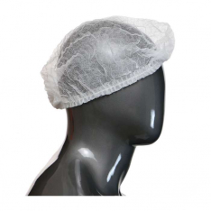 PIP UP-21-1000, PIP®, SBP Pleated Bouffant, Disposable Clothing, White, 21