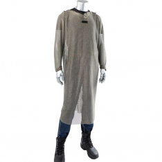 PIP USM-4356LSS-2XL, US Mesh®, METAL MESH FULL BACK TUNIC W/SHORT SLEEVES, 24 IN. BACK PANEL, 16 IN