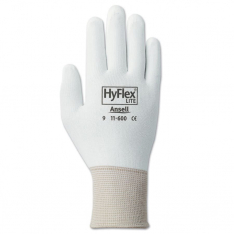 HYFLEX® 205568, HYFLEX 11-600 WHT LT WGHT ASSEMB PU/COAT SZ9