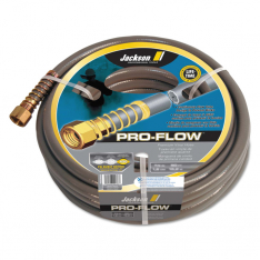 JACKSON PROFESSIONAL TOOLS 027-4003600, Pro-Flow Commercial Duty Hose, 5/8 in dia, 50 ft L, PVC