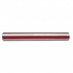 GAGE GLASS 055-58X48RL, SCHOTT DURAN Red Line Gage Glasses, 150 °F, 165 psig, 5/8 in dia, 48 in L
