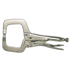 Anchor Brand AB11RI, Locking C-Clamp, 2.625 in Throat Depth, 11 in OAL, Chrome, 3-3/4 in Opening Siz
