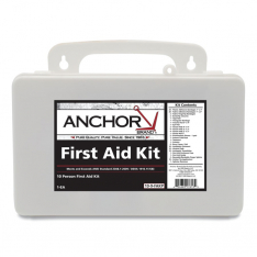 ANCHOR BRAND 810-09-12P, 10 PERSON 2009 FIRST AIDKIT -PLASTIC