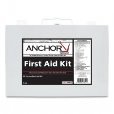 ANCHOR BRAND 825-03-12M, 25 PERSON 2003 FIRST AIDKIT - METAL