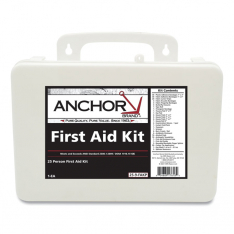 ANCHOR BRAND 825-09-12P, 25 PERSON 2009 FIRST AIDKIT - PLASTIC