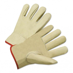 Anchor Brand 68162XXL, Standard Grain Cowhide Leather Driver Gloves, 2X-Large, Unlined, Tan, 101-401