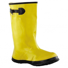 Anchor Brand 2KP448110, Slush Boot, 17 in Overshoe, Size 10, Rubber, Hi-Vis Yellow, 101-9040-10