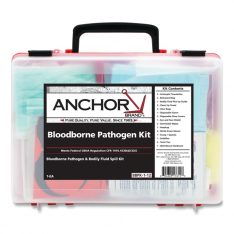 ANCHOR BRAND 839BBK-1-12P, BLOODBORNE PATHOGEN KIT