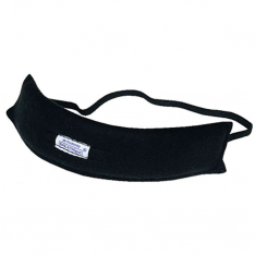 Anchor Brand SB330, Traditional Sweatband, Fleece Cotton, Elastic Strap, Black, 101-SB330