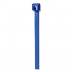Anchor Brand 418BLU, General Purpose Cable Tie, 18 lb Tensile Strength, 4.1 in L, Blue, 100 EA/BG, 1