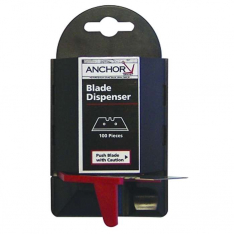 Anchor Brand AB11100, Blade Dispenser Container, 5.5 in L, Steel, 102-AB-11-100
