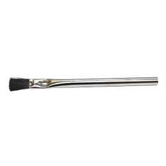 Anchor Brand 97392, Acid Brush, 3/8 in W, 3/4 in Trim, Black Horsehair Bristle, Tin Ferrule Handle, 