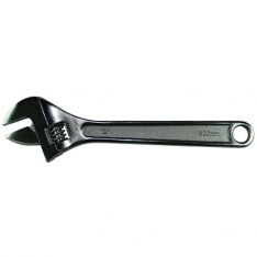 Anchor Brand 01012, Adjustable Wrench, 12 in L, 1-1/2 in Opening, Chrome Plated, 103-01-012