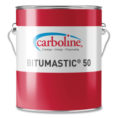 BITUMASTIC 107-50-1, Protective Coating, No 50, Black, Tar Scent, 1 gal