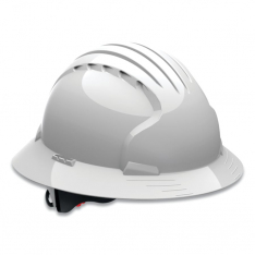 PIP® 280-EV6161-10, FB HARD HAT W/HDPE SHELL6-PT POLY SUSP & WHL RAT