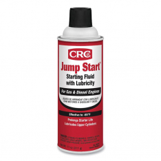 CRC 125-05671, Jump Start Starting Fluid with Lubricity, 16 oz Aerosol Can, 11 wt oz