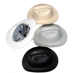 JACKSON SAFETY 17330, HARDHAT WESTERN BLACK  3007313