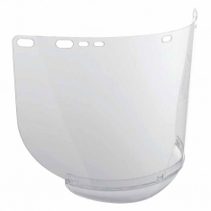 JACKSON SAFETY 29062, 8"X15-1/2"X.040" VISORW/POLY CHIN CUP  3000449