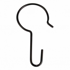 WILSON INDUSTRIES 36687, CURTAIN HOOK UP TO 2" PIPE  10EA/PK