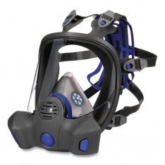 3M 142-FF-803, Secure Click Full Facepiece Reusable Respirator, Large, Particulates, Silicone Body