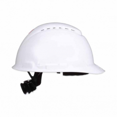 3M™ 7100239984, HARD HAT H-701SFV-UV WHITE VENTED 4-POINT