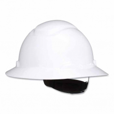 3M™ 7100240027, FULL BRIM HARD HAT H-801SFR-UV WHITE 4-POINT