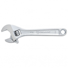 Crescent 181-AC212BK, Adjustable Chrome Wrench, 12 in OAL, 1-1/2 in Opening, Chrome Plated
