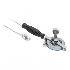 Crescent Lufkin 182-CN1290SF590N, Atlas Oil Gauging Tape, 1/2 in W x 25 ft L, D1, Chrome Clad/Nubian