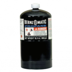 BERNZOMATIC 189-327774, Propane Cylinder, 16.4 oz