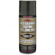 CROWN 205-7007, Cold Galvanizing Compound, 16 oz Aerosol Can