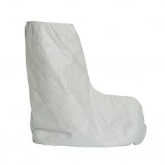DUPONT TY454SWH00010000, 18" HIGH TOP BOOT COVER- SKID RESIST-ELAS CALF