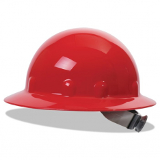 HONEYWELL FIBRE-METAL® E1RW15A000, RED THERMOPLASTIC SUPERLECTRIC HARD HAT-W/