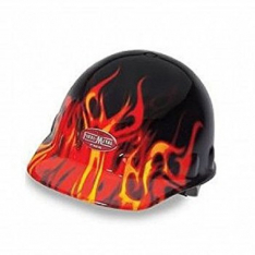 FIBRE-METAL E2RWX1 FMX FLAME CAP STYLE HARDHAT W/3-R RATCHET HEADBA