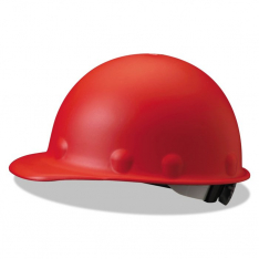 HONEYWELL FIBRE-METAL P2AQRW15A000, P2A HARD HAT  RED  RATCHET W/ QUICKLOK