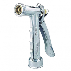 GILMOUR 305-857302-1011, Metal Nozzle, Full Size, Pistol Grip, Rear Control