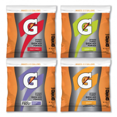 GATORADE® 03944, G/A LL/ORG/FP/RR POWDERPOUCH VARIETY PACK