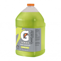 Gatorade 308-03984, Liquid Concentrate, 1 gal, Jug, 6 gal Yield, Lemon-Lime